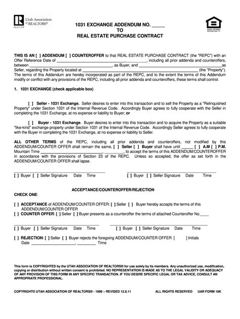 Addendum To Real Estate Contract Fill And Sign