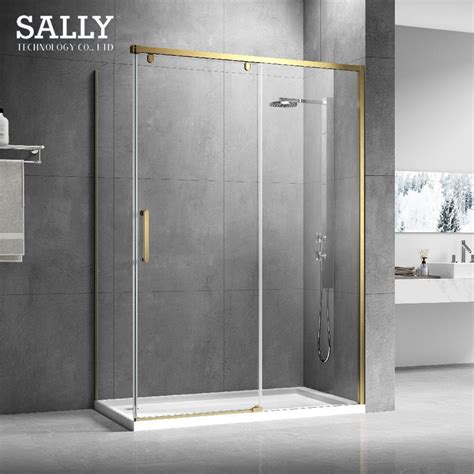 Sally Frameless 8mm Reversible Cubicle Glass Shower Enclosure Sliding