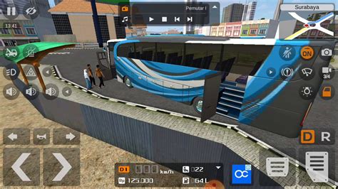 Gameplay Bus Simulator Indonesiaperjalan Surabaya Bangkalan Youtube