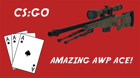 Csgo Amazing Awp Ace Youtube