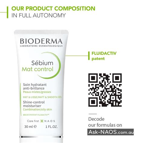 Buy Bioderma Sebium Mat Control Shine Control Moisturiser 30ml Online