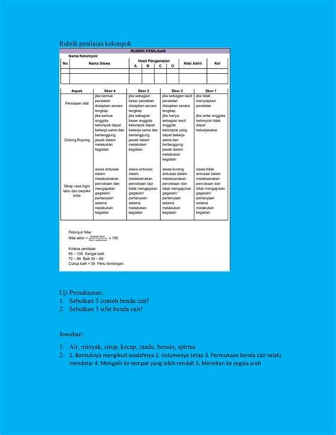 Modul Ajar Ipas Kls Materi Wujud Benda Dan Perubahannya Pdf