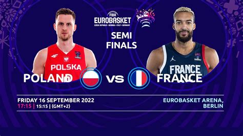 Poland Vs France Live Semi Finals Fiba Eurobasket Youtube