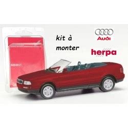 Kit Audi 80 cabriolet rouge vin métallisé NARWAG SNC