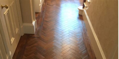 Karndean Art Select Parquet With Tramline Border The Carpet Floor Store