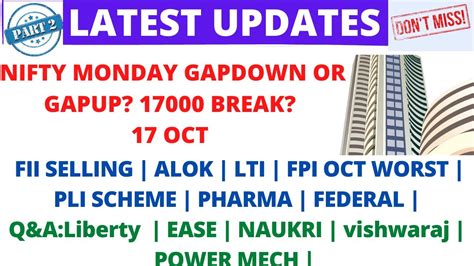 Latest Share Market News Oct Pli Scheme Ease My Trip Power Mech