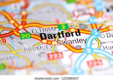 Dartford Map Royalty-Free Images, Stock Photos & Pictures | Shutterstock