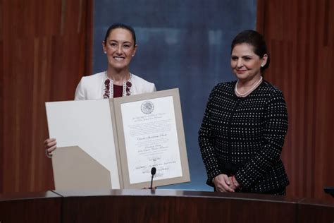 TEPJF entrega constancia de mayoría a Claudia Sheinbaum Reporte Maya