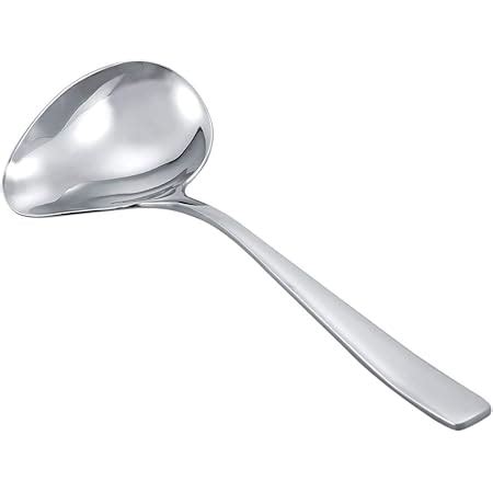 Imeea Inch Stainless Steel Sauce Drizzle Spoon With Spout