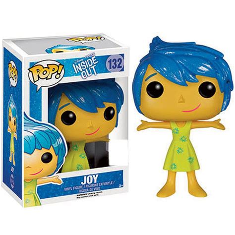 Disney Inside Out Joy Translucent Hair Sdcc Exclusive Pop Vinyl Figure