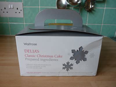 Delia's Classic Christmas cake kit | The Graphic Foodie | Brighton Food ...