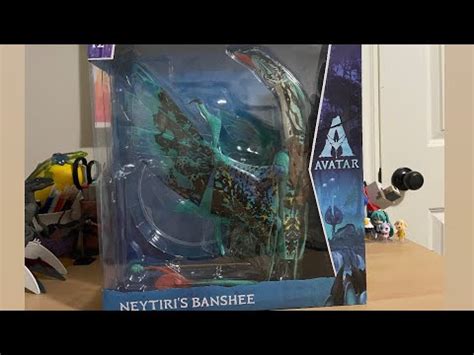 Avatar Mcfarlane Neytiris Banshee Seze Toy Review And