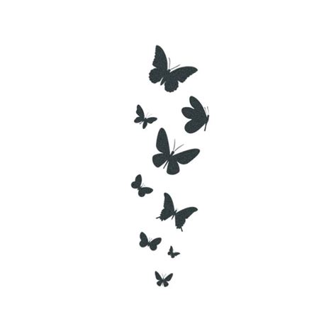 Flying Butterflies Tattoo | Black butterfly tattoo, Butterfly wrist ...