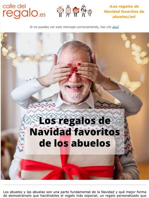 Calle del Regalo ES Cuáles son los regalos favoritos de los abuelos