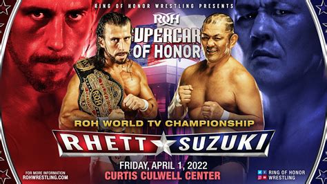 Tony Khan On Twitter ROH Supercard Of Honor Tomorrow Friday April 1