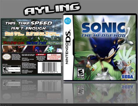 Viewing Full Size Sonic The Hedgehog Box Cover