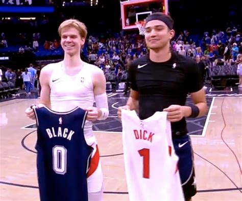 Nba Team Scrambles After Nsfw Gradey Dick Anthony Black Jersey Swap