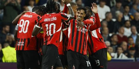 Champions League Strepitoso Milan Batte 3 1 Il Real Madrid Al