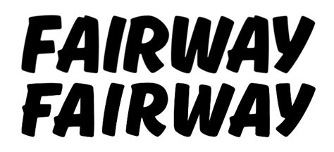 Fairway Market Logos Fonts In Use