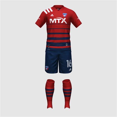 2021 FC Dallas Home FIFA 23 Kit Creator Showcase