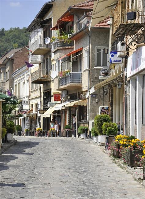 Veliko Tarnovo BG, August 15th: Old Street of the Medieval Town Veliko ...