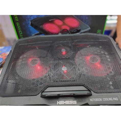 Jual NYK Nemesis X4 Storm Breaker Gaming Cooling Pad Coler Laptop 4