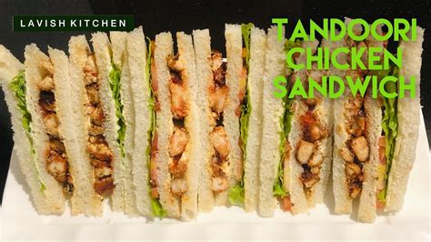 Tandoori Chicken Sandwich Youtube