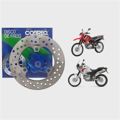 Disco Freio Yamaha Lander Tenere250 Traseiro Cobreq No Shoptime