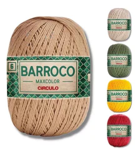 Linha Barbante Fio Barroco Maxcolor Nº 6 200g