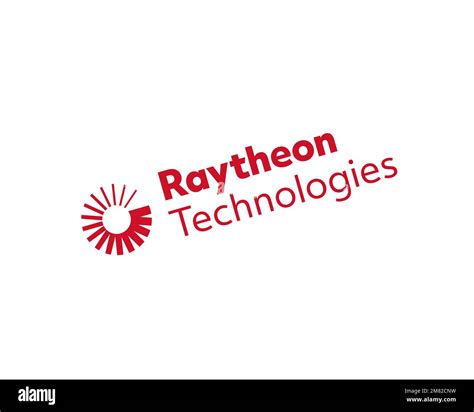 Raytheon Technologies Rotated Logo White Background Stock Photo Alamy