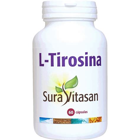 L Tirosina Sura Vitasan 60Cap Antidepresivo Natural