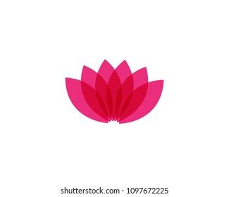 Lotus Flower Logos Vector Stock Vector Royalty Free