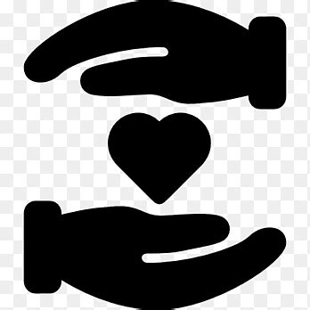 Computer Icons Hand Heart Share Icon Heart Love Hand Png Pngegg