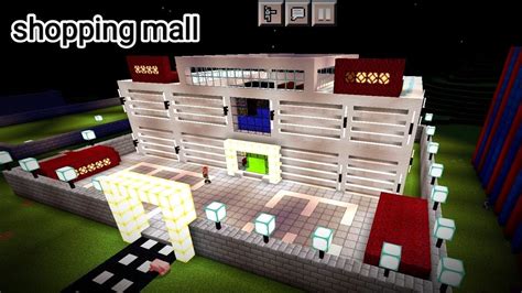 Minecraft Shopping Mall Youtube