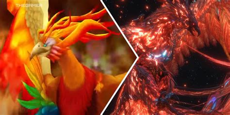 Every Version Of The Phoenix Summon In Final Fantasy Ranked