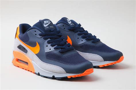 Nike Air Max 90 Hyperfuse Navygreybright Orange Airmaxypl