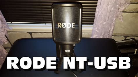 Testing Out The Rode Nt Usb Condenser Microphone Review Youtube