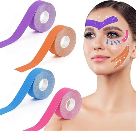 Face Lift Tape Forehead Wrinkle Patch Pcs Facial Myofascial Lift Tap