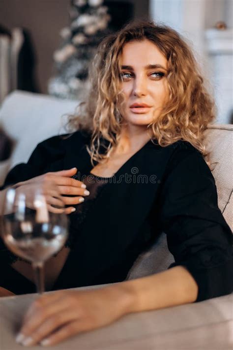 Beautiful Girl Model Posing In Lingerie Blonde Stock Image Image Of Lifestyle Blonde 172439711