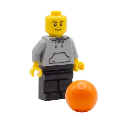 Orange Volleyballfootball Lego Minifigure Accessory Minifigsme