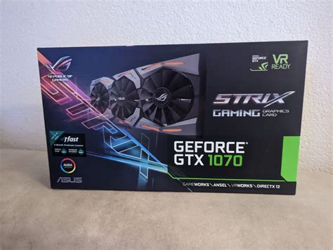 ASUS GeForce GTX 1070 STRIX | Kaufen auf Ricardo