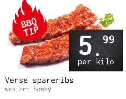 Verse Spareribs Aanbieding Bij Naanhof Folders Nl