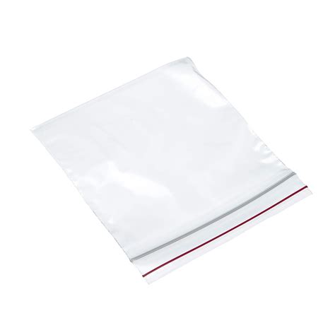 Amazon Mgrl P Clear Bags Minigrip Red Line Reclosable Zip