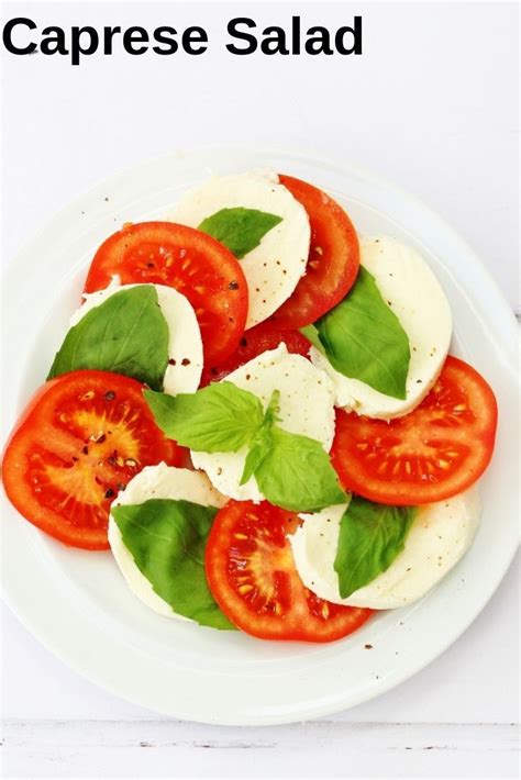 This Easy Caprese Salad Recipe Could Not Be Simpler Or Tastier The