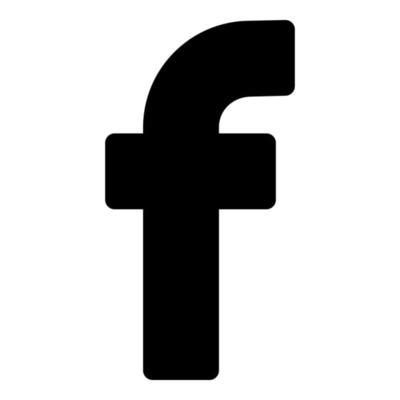 Facebook Logo Black And White Vector Art, Icons, and Graphics for Free ...