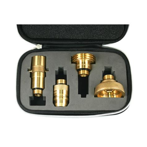 Tank Adapter Set LPG In Case International Country Adapters