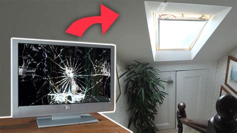 Turning Smashed Tvs Into Realistic Artificial Daylight Youtube