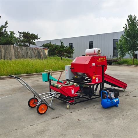 Mini Round Hay Baler Wrapper Silage Machine Packing Machine Balers