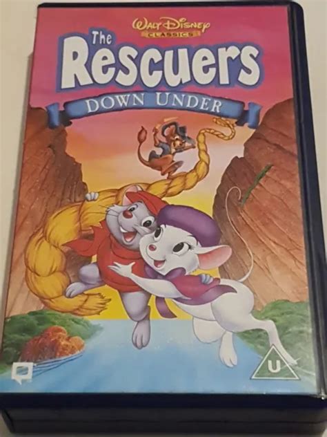 The Rescuers Down Under Vhssur 1997 £199 Picclick Uk