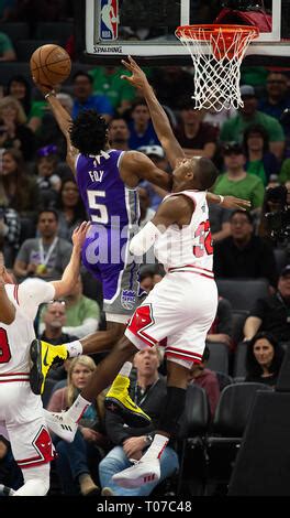 The Chicago Bulls Kris Dunn 32 Goes Up For A Dunk During The First